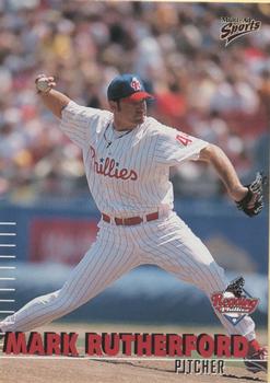 2000 Multi-Ad Reading Phillies #23 Mark Rutherford Front