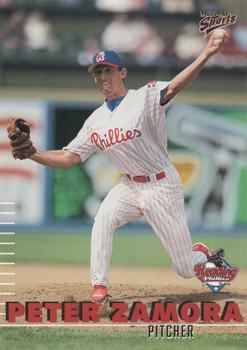2000 Multi-Ad Reading Phillies #25 Peter Zamora Front