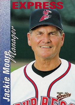 2000 Multi-Ad Round Rock Express #2 Jackie Moore Front