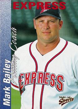 2000 Multi-Ad Round Rock Express #4 Mark Bailey Front