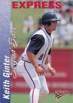 2000 Multi-Ad Round Rock Express #9 Keith Ginter Front