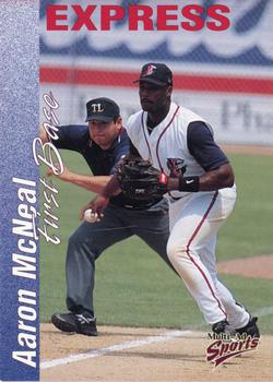 2000 Multi-Ad Round Rock Express #18 Aaron McNeal Front