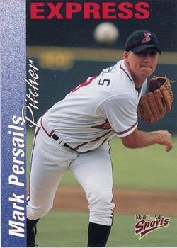 2000 Multi-Ad Round Rock Express #23 Mark Persails Front