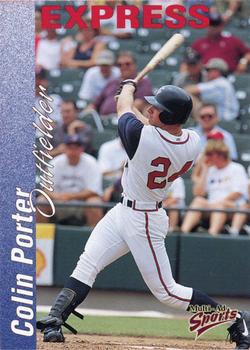 2000 Multi-Ad Round Rock Express #24 Colin Porter Front