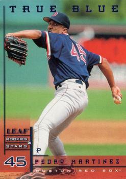 1998 Leaf Rookies & Stars - True Blue #16 Pedro Martinez Front