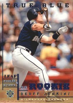 1998 Leaf Rookies & Stars - True Blue #204 Geoff Jenkins Front