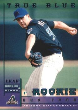1998 Leaf Rookies & Stars - True Blue #207 Ben Ford Front
