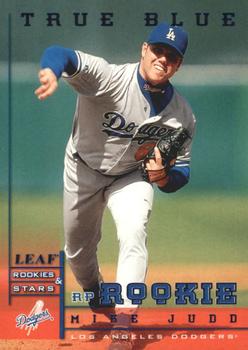1998 Leaf Rookies & Stars - True Blue #221 Mike Judd Front
