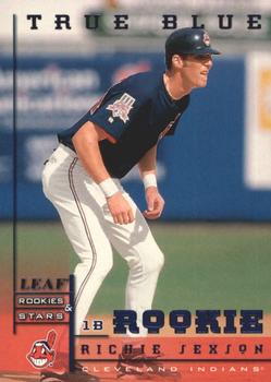 1998 Leaf Rookies & Stars - True Blue #249 Richie Sexson Front