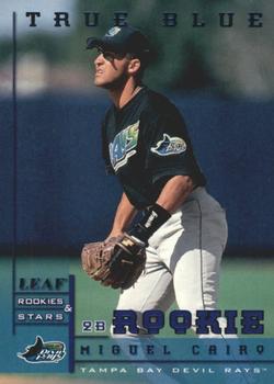 1998 Leaf Rookies & Stars - True Blue #257 Miguel Cairo Front