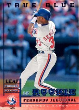 1998 Leaf Rookies & Stars - True Blue #331 Fernando Seguignol Front