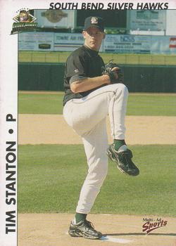 2000 Multi-Ad South Bend Silver Hawks #22 Tim Stanton Front
