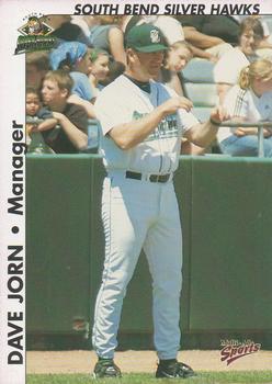 2000 Multi-Ad South Bend Silver Hawks #26 Dave Jorn Front