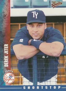 2000 Multi-Ad Tampa Yankees #NNO Derek Jeter Front