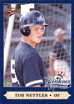 2000 Multi-Ad Staten Island Yankees #19 Tim Nettles Front