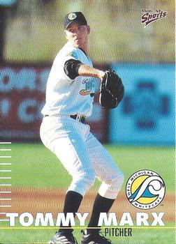 2000 Multi-Ad West Michigan Whitecaps #NNO Tommy Marx Front