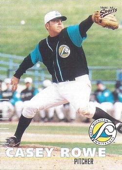 2000 Multi-Ad West Michigan Whitecaps #NNO Casey Rowe Front