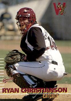 2000 Multi-Ad Wisconsin Timber Rattlers #1 Ryan Christianson Front