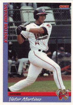 2000 Choice Kinston Indians #15 Victor Martinez Front