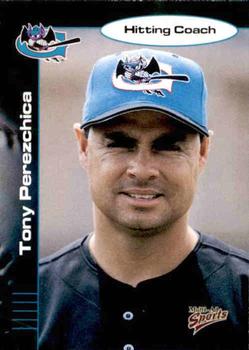 2001 Multi-Ad Greensboro Bats #29 Tony Perezchica Front