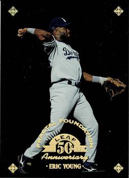 1998 Leaf - Fractal Foundations #145 Eric Young Front