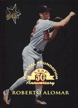 1998 Leaf - Fractal Foundations #159 Roberto Alomar Front