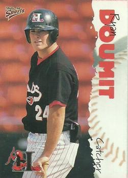 2001 Multi-Ad Hickory Crawdads Update #16 Ryan Doumit Front