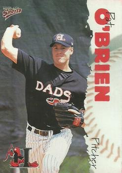 2001 Multi-Ad Hickory Crawdads Update #25 Pat O'Brien Front