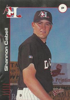 2001 Multi-Ad Hickory Crawdads #11 Shannon Cabell Front
