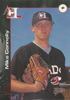 2001 Multi-Ad Hickory Crawdads #14 Mike Connolly Front