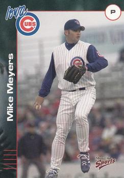 2001 Multi-Ad Iowa Cubs #12 Mike Meyers Front