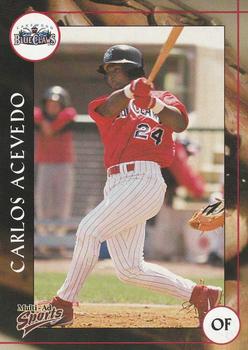 2001 Multi-Ad Lakewood BlueClaws #2 Carlos Acevedo Front