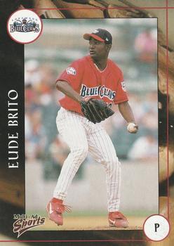 2001 Multi-Ad Lakewood BlueClaws #6 Eude Brito Front