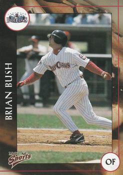 2001 Multi-Ad Lakewood BlueClaws #9 Brian Bush Front