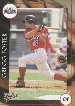 2001 Multi-Ad Lakewood BlueClaws #14 Gregg Foster Front