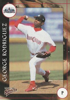 2001 Multi-Ad Lakewood BlueClaws #21 George Rodriguez Front