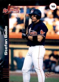 2001 Multi-Ad Lowell Spinners #6 Stefan Bailie Front