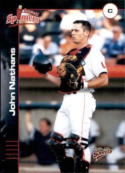 2001 Multi-Ad Lowell Spinners #20 John Nathans Front