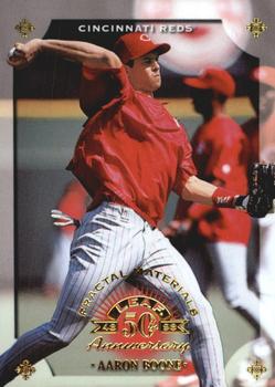 1998 Leaf - Fractal Materials #23 Aaron Boone Front