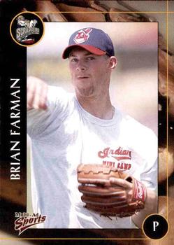 2001 Multi-Ad Mahoning Valley Scrappers #6 Brian Farman Front
