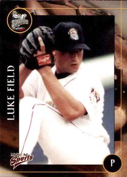 2001 Multi-Ad Mahoning Valley Scrappers #8 Luke Field Front