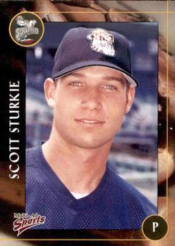 2001 Multi-Ad Mahoning Valley Scrappers #12 Scott Sturkie Front