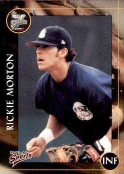 2001 Multi-Ad Mahoning Valley Scrappers #21 Rickie Morton Front