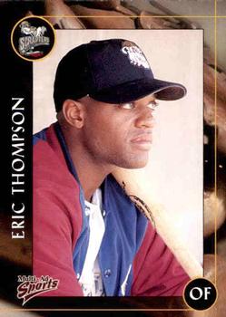 2001 Multi-Ad Mahoning Valley Scrappers #26 Eric Thompson Front