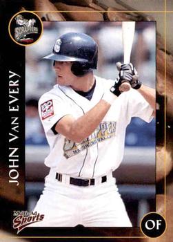 2001 Multi-Ad Mahoning Valley Scrappers #27 John Van Every Front