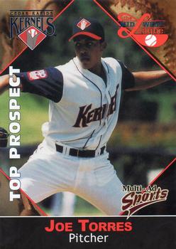 2001 Multi-Ad Midwest League Top Prospects #7 Joe Torres Front