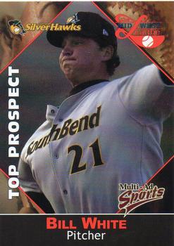 2001 Multi-Ad Midwest League Top Prospects #25 Bill White Front