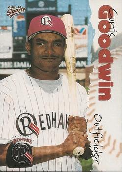 2001 Multi-Ad Oklahoma RedHawks #11 Curtis Goodwin Front