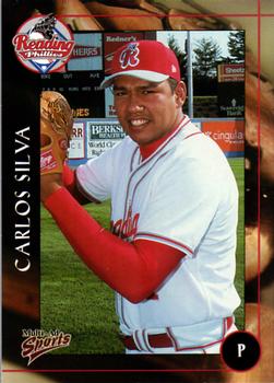 2001 Multi-Ad Reading Phillies #19 Carlos Silva Front