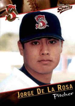 2001 Multi-Ad Sarasota Red Sox #5 Jorge De La Rosa Front